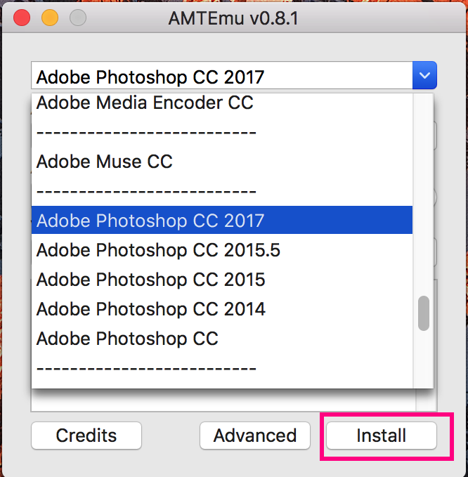 amt emulator not supported by mac